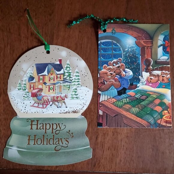 Lot of 50 Upcycled Christmas Gift Tags - Picture 6 of 14